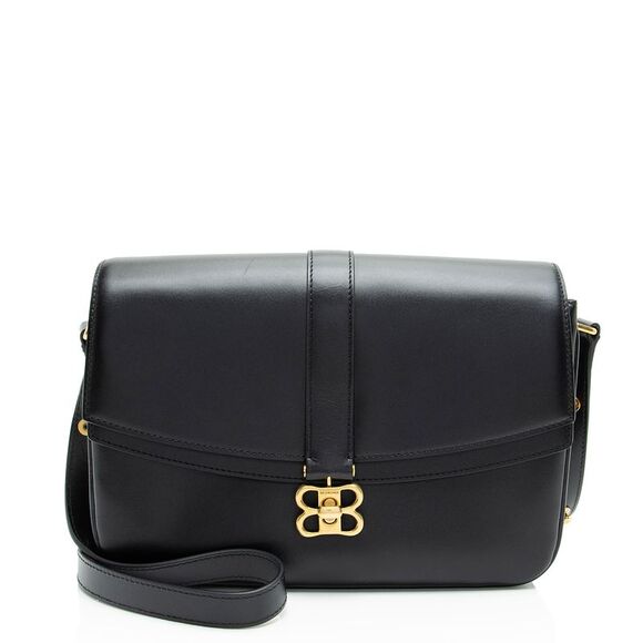 Balenciaga Handbags - Balenciaga Leather Lady Medium Flap Bag - FINAL SALE